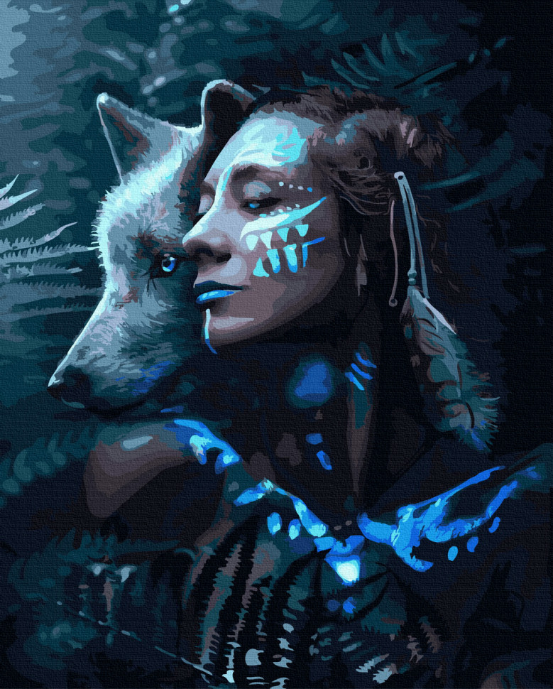 

Картина по номерам. Rainbow Art Амазонка GX39784-RA