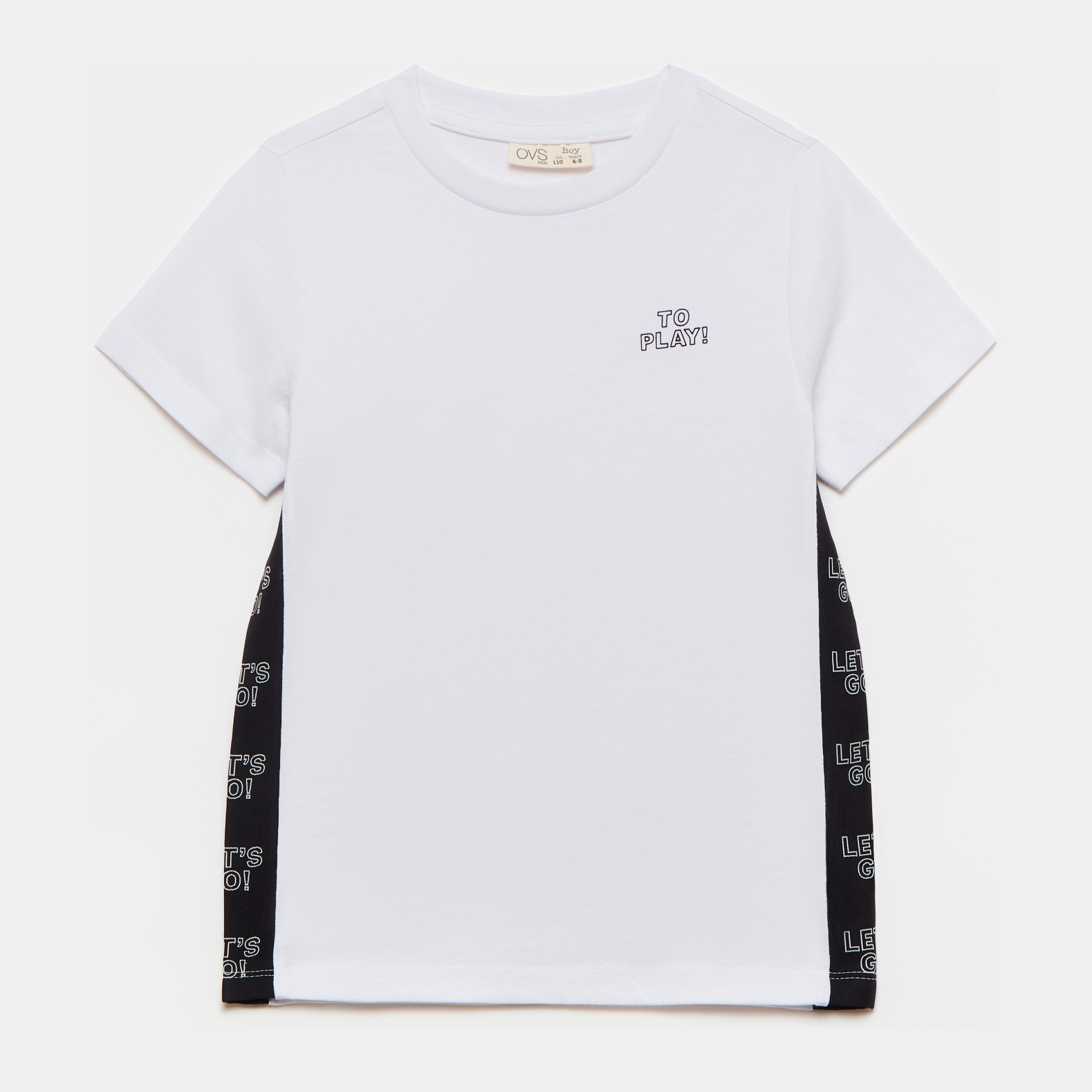 

Футболка OVS 1203849 128 см White