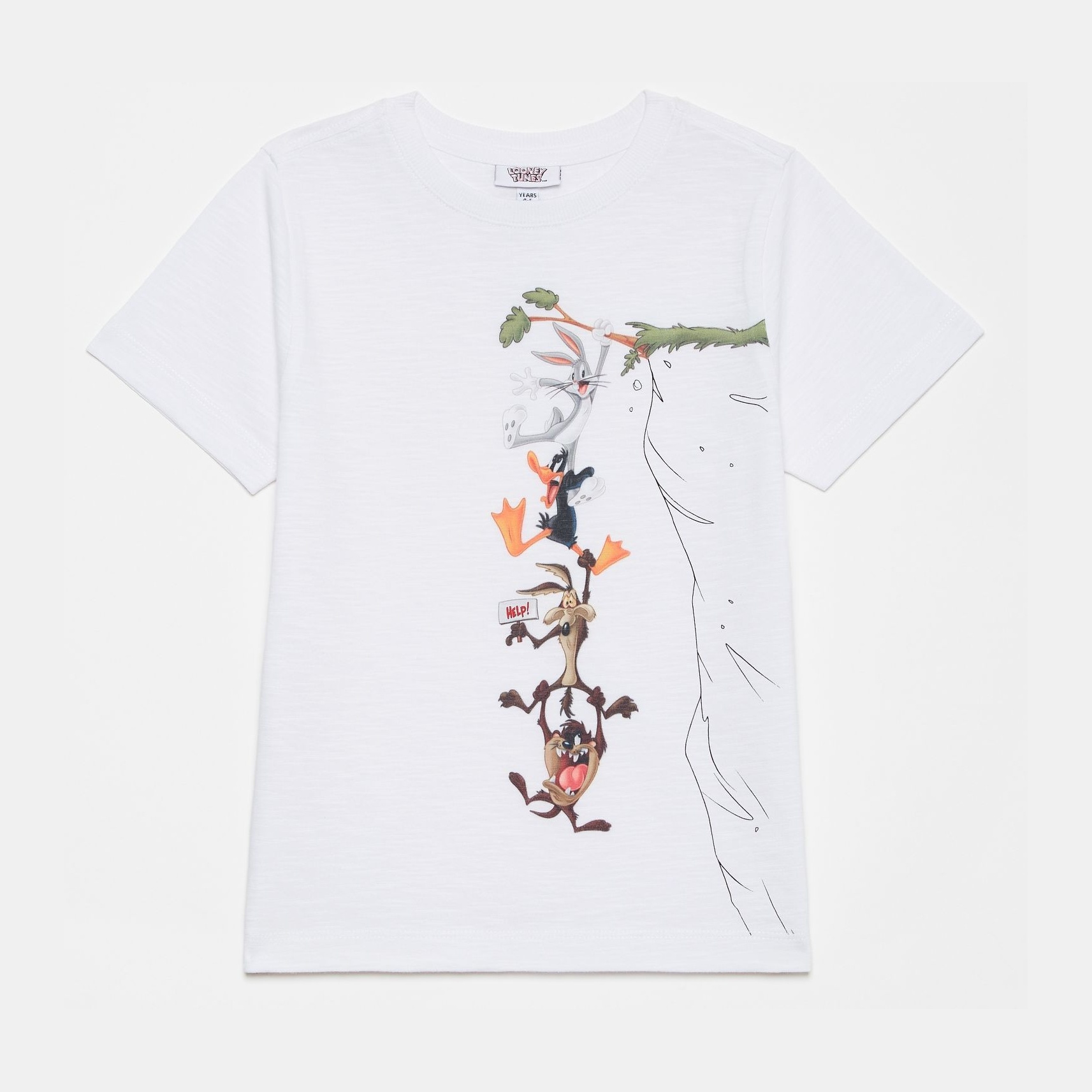 

Футболка OVS 1203927 116 см White