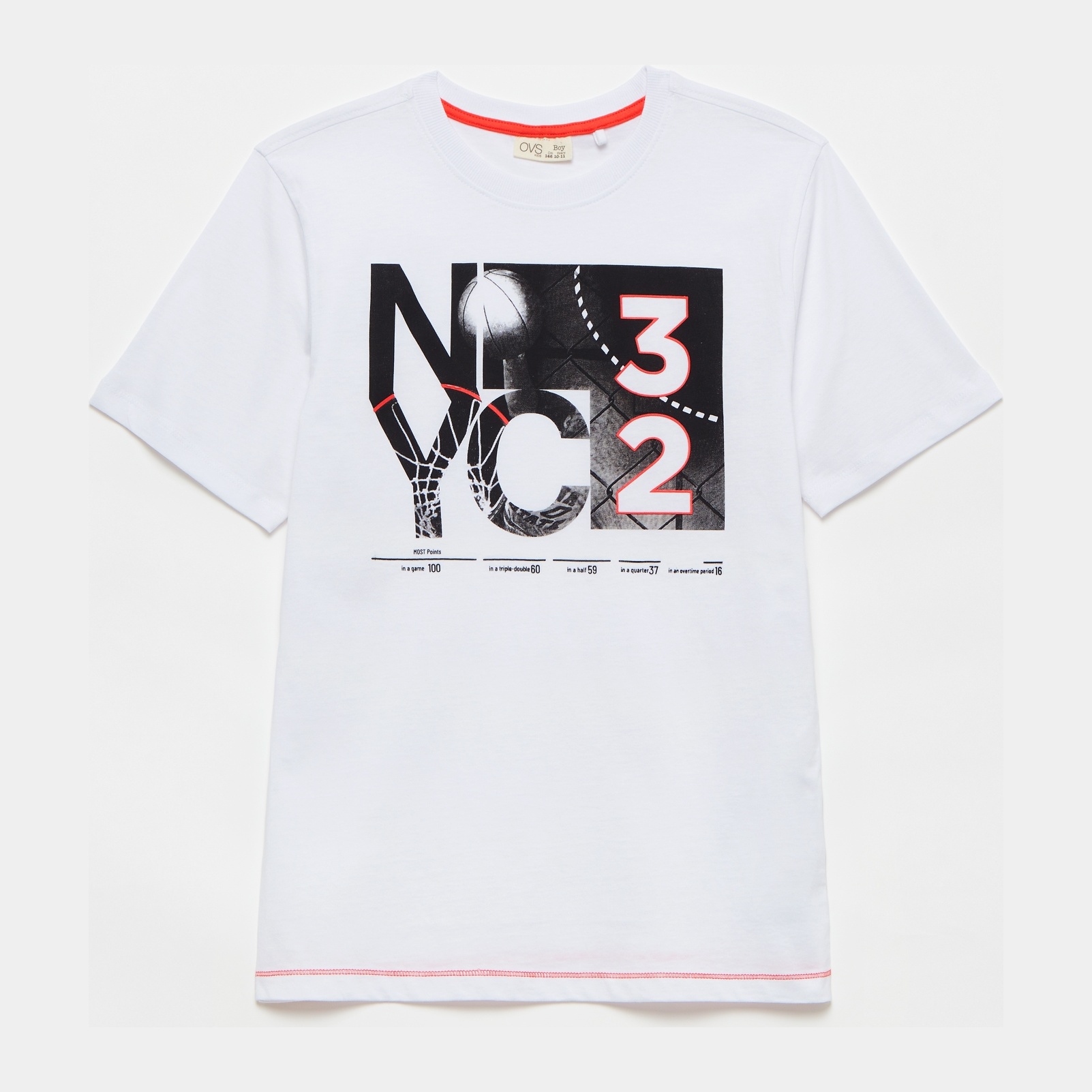 

Футболка OVS 1205563 152 см White