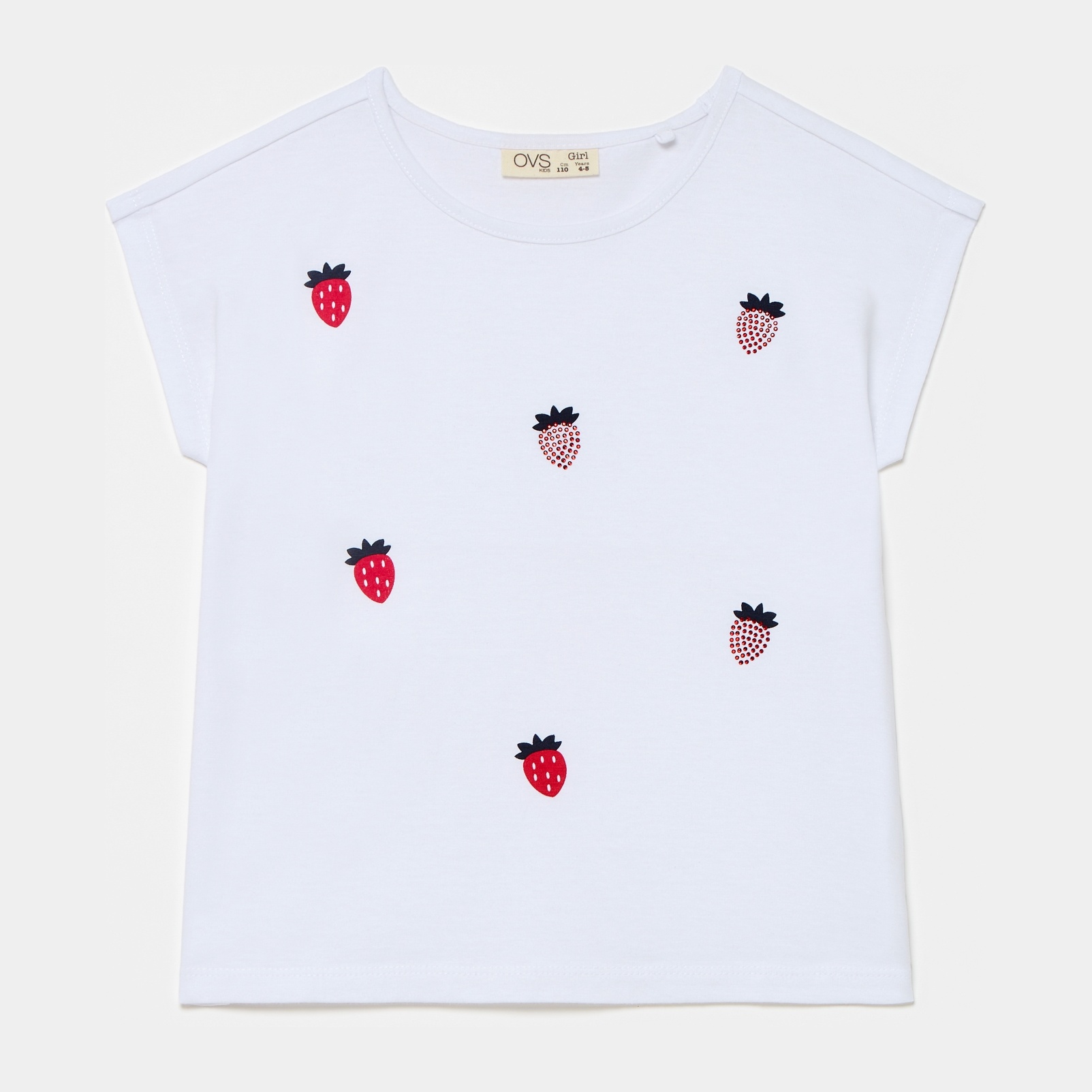 

Футболка OVS 1214238 140 см White