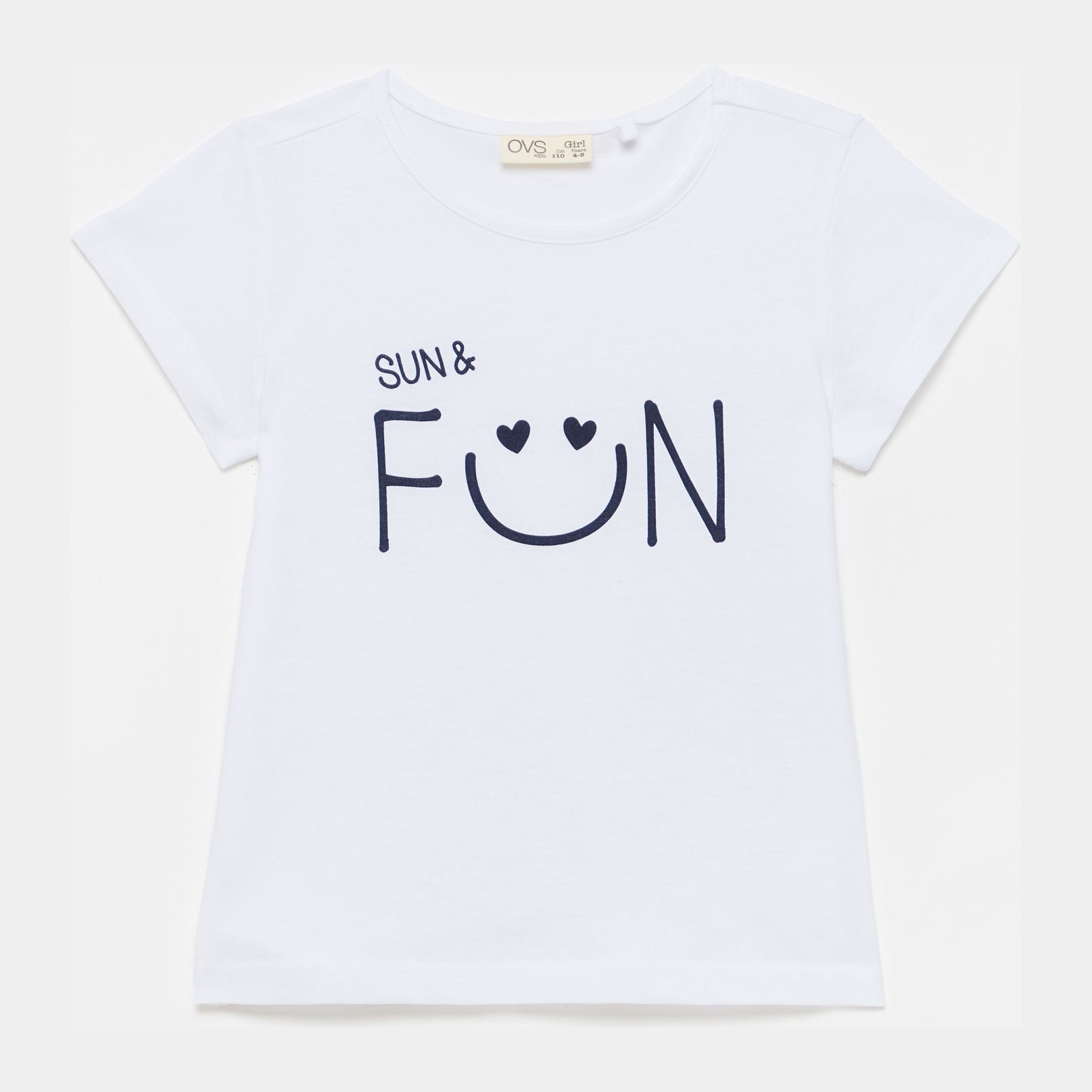 

Футболка OVS 1215289 104 см White