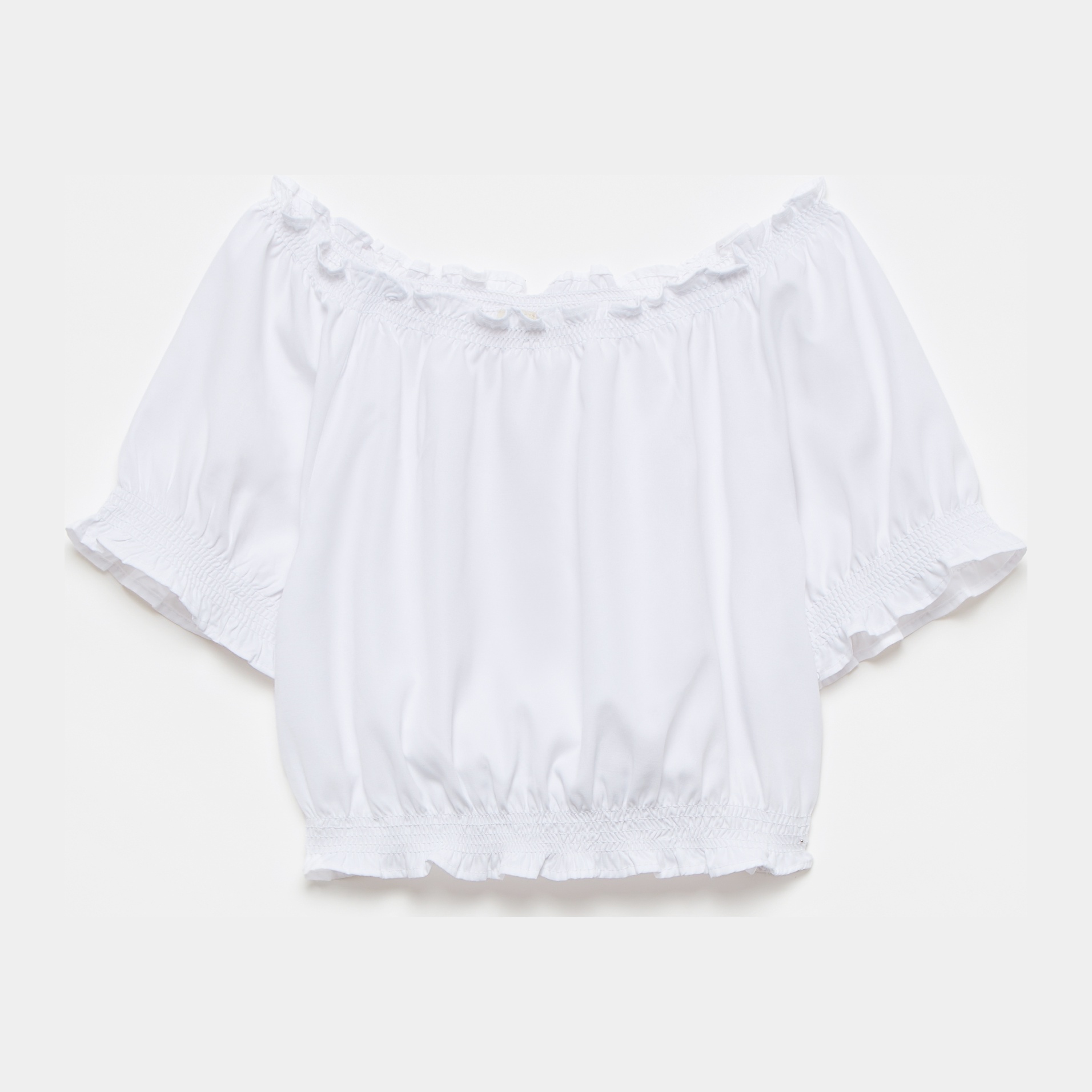 

Блузка OVS 1216109 104 см White (8055203990742)
