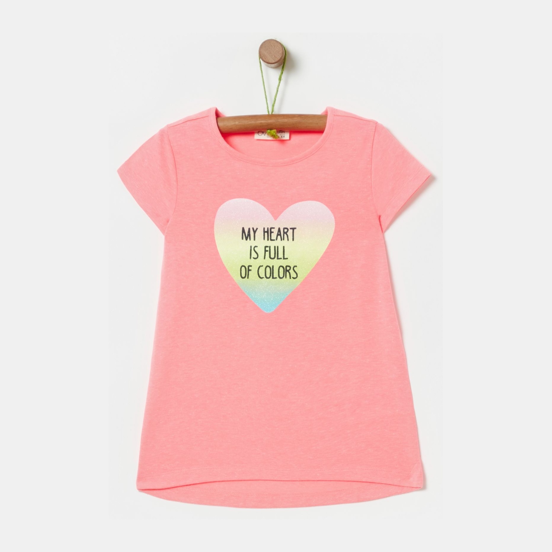 

Футболка OVS 867313 116 см Pink
