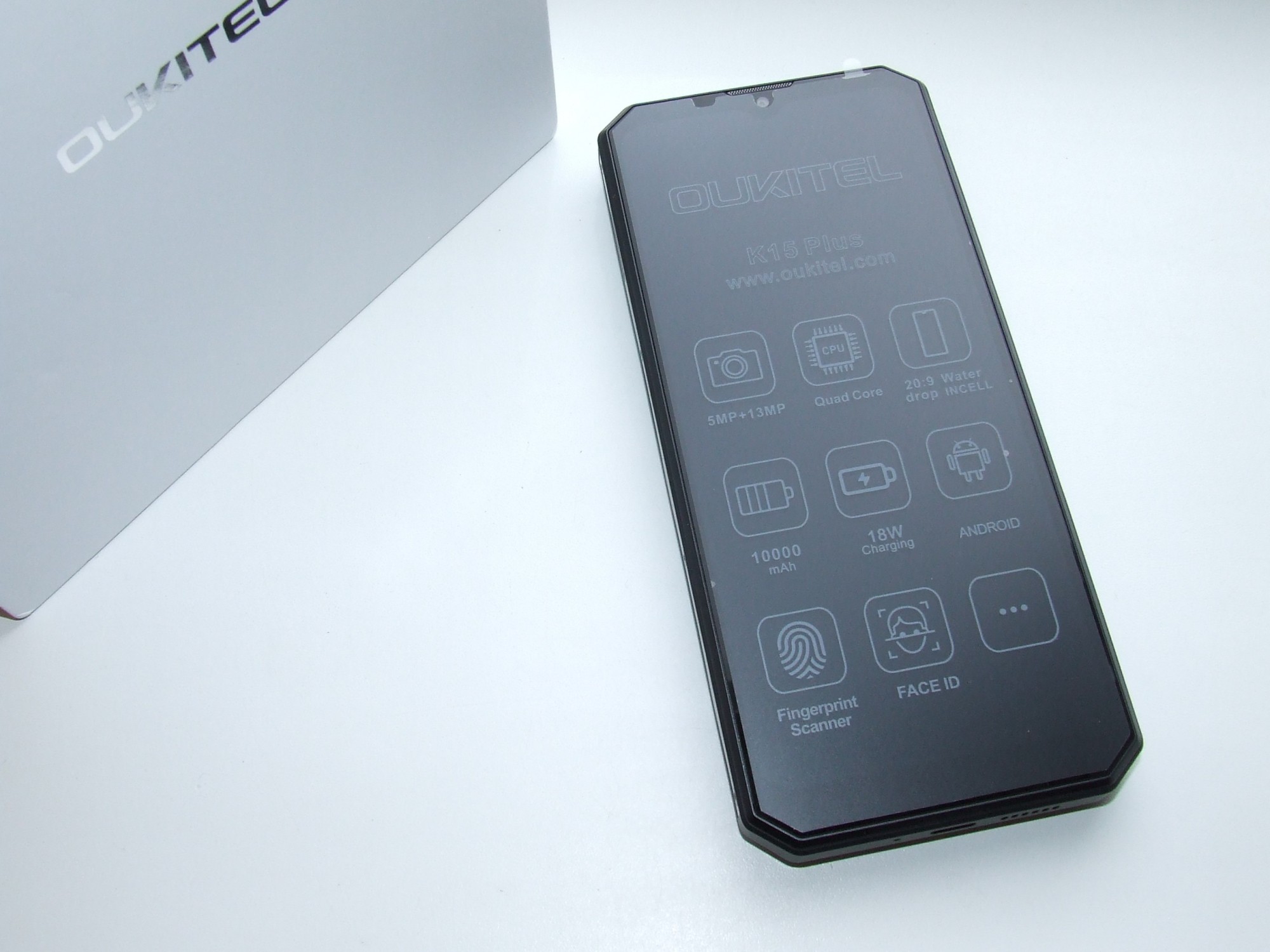 

Смартфон Oukitel K15 Plus 3/32Gb Black
