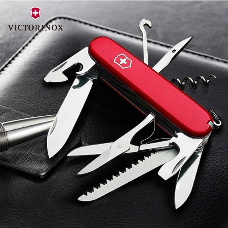 

Швейцарский складной нож Victorinox Huntsman Красный 1.3713