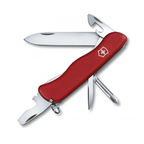

Швейцарский складной нож Victorinox Adventurer красный 0.8453