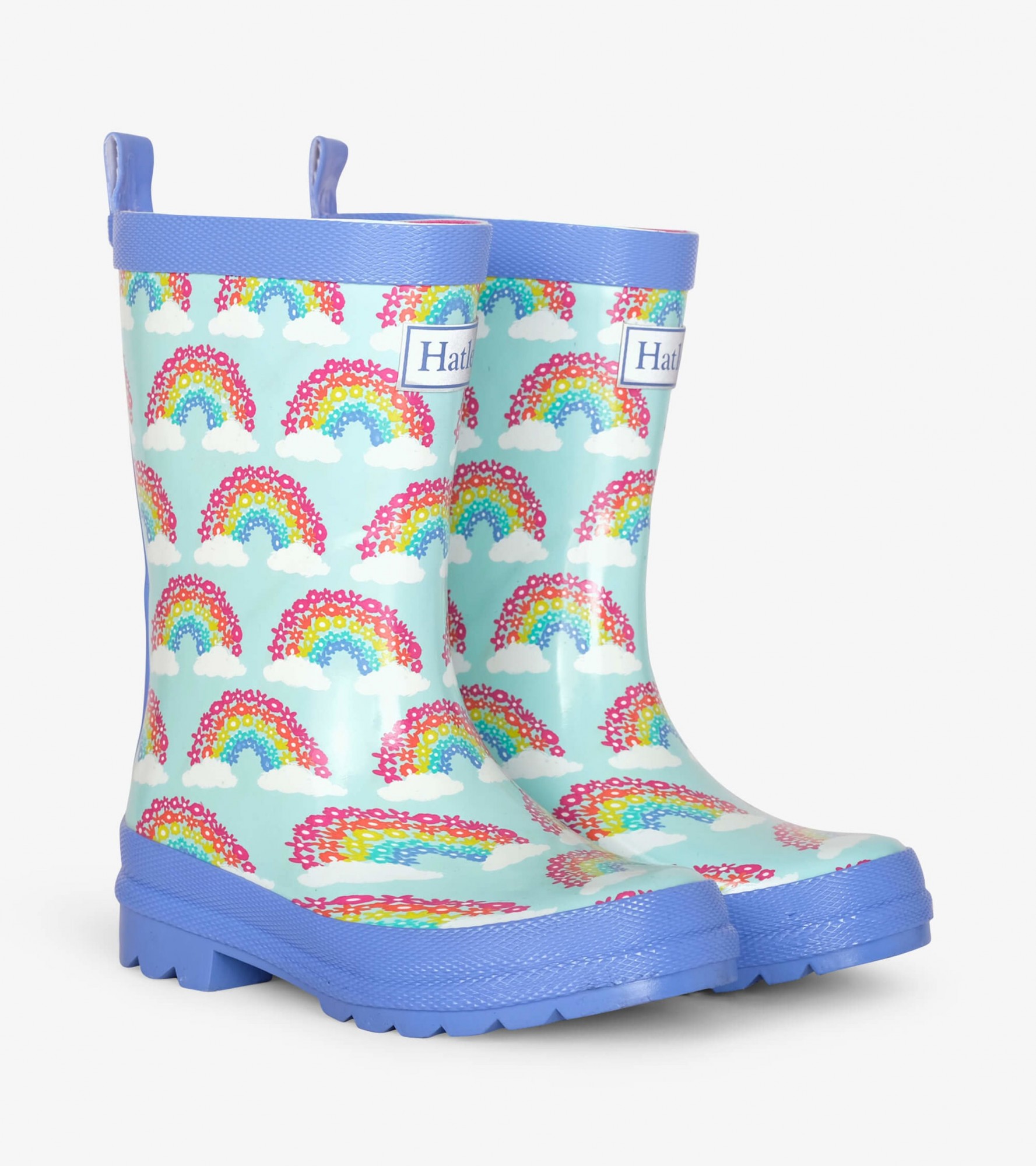 

Гумові чоботи Hatley Magical Rainbows 8 блакитний 24 (S20MRK1366)