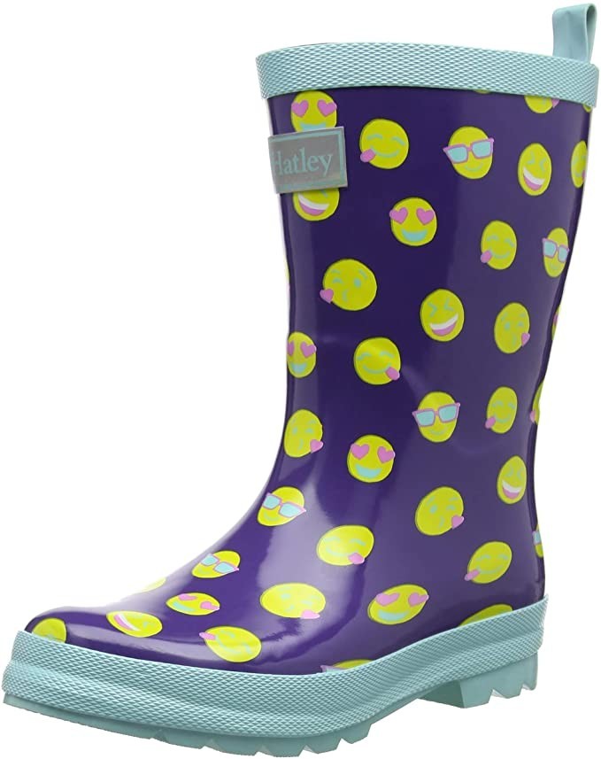 

Гумові чоботи Hatley Emojis 10 фіолетовий 27(F18EMK1366)