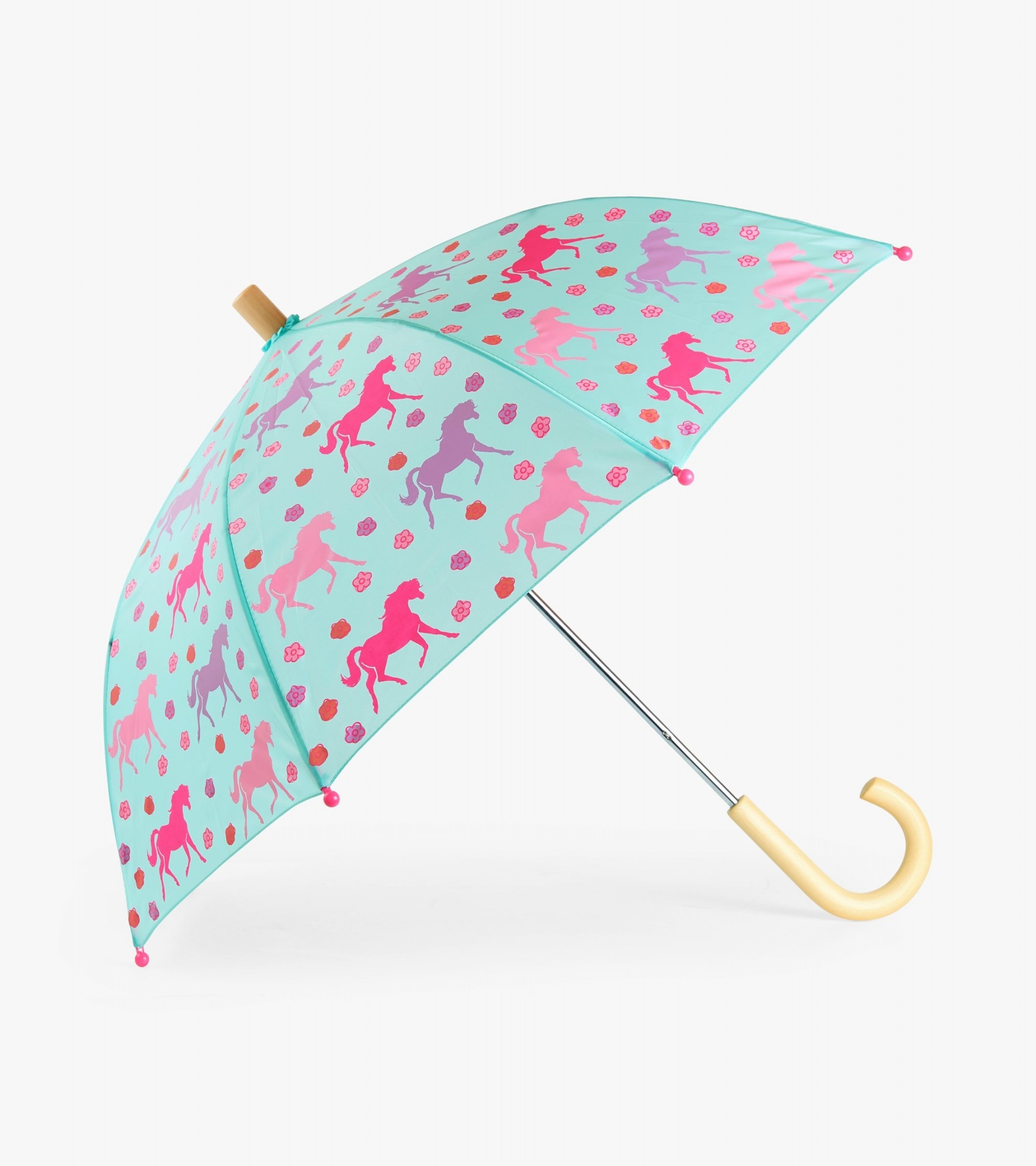 

Парасолька Hatley Galloping Horses O/S бірюзовий