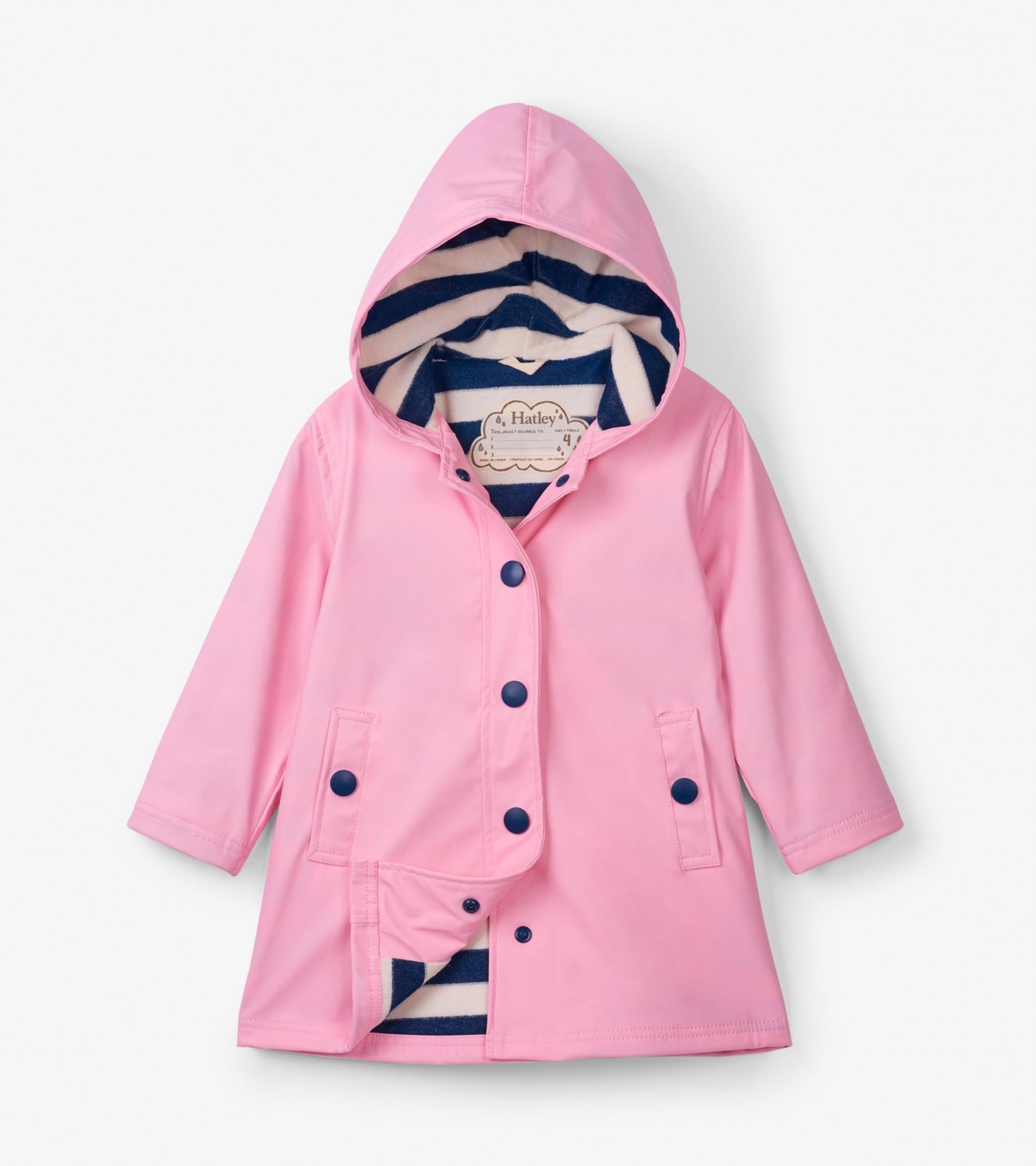 

Плащ Hatley Pink & Navy 10A рожевий 140см (RC8PINK248)