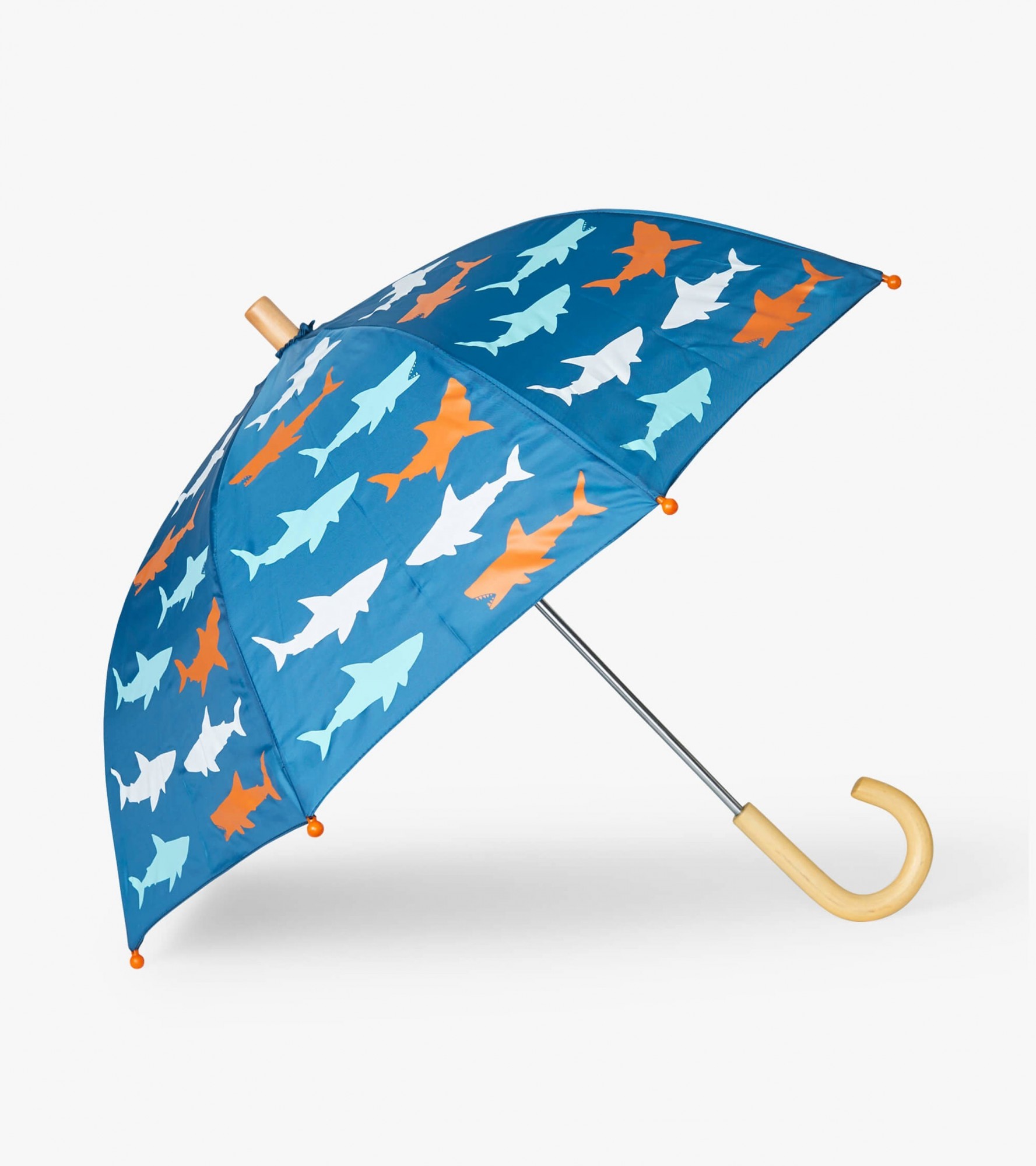 

Парасолька Hatley Great White Sharks O/S синій