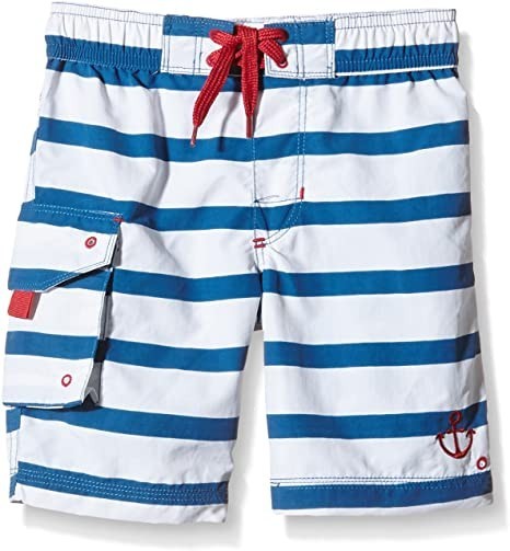 

Шорти купальні Hatley Nautical Stripes 7A білий 122см (BSCSTRI001)