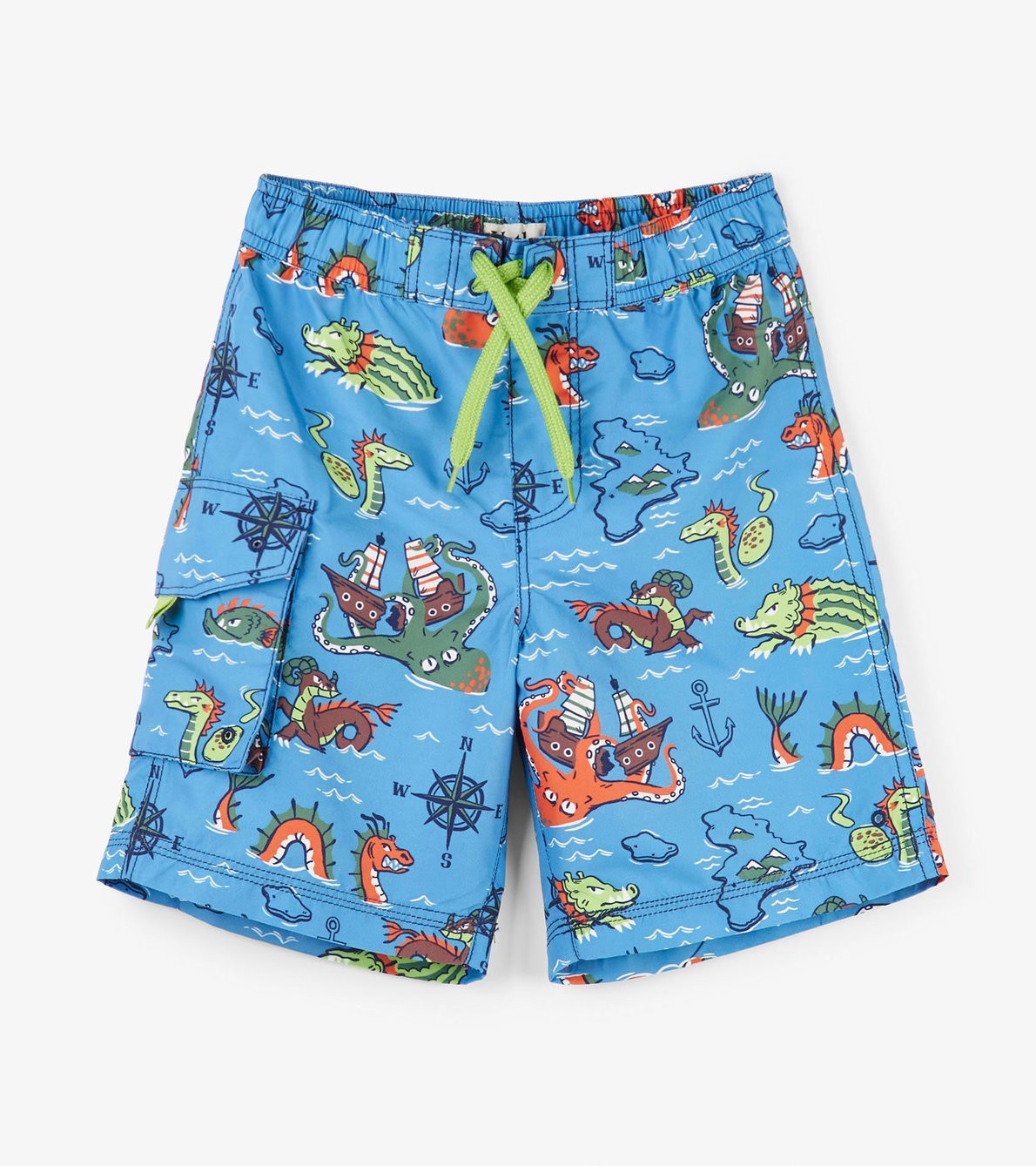

Шорти купальні Hatley Sea Monsters 3A блакитний 98см (S19MSK1104)