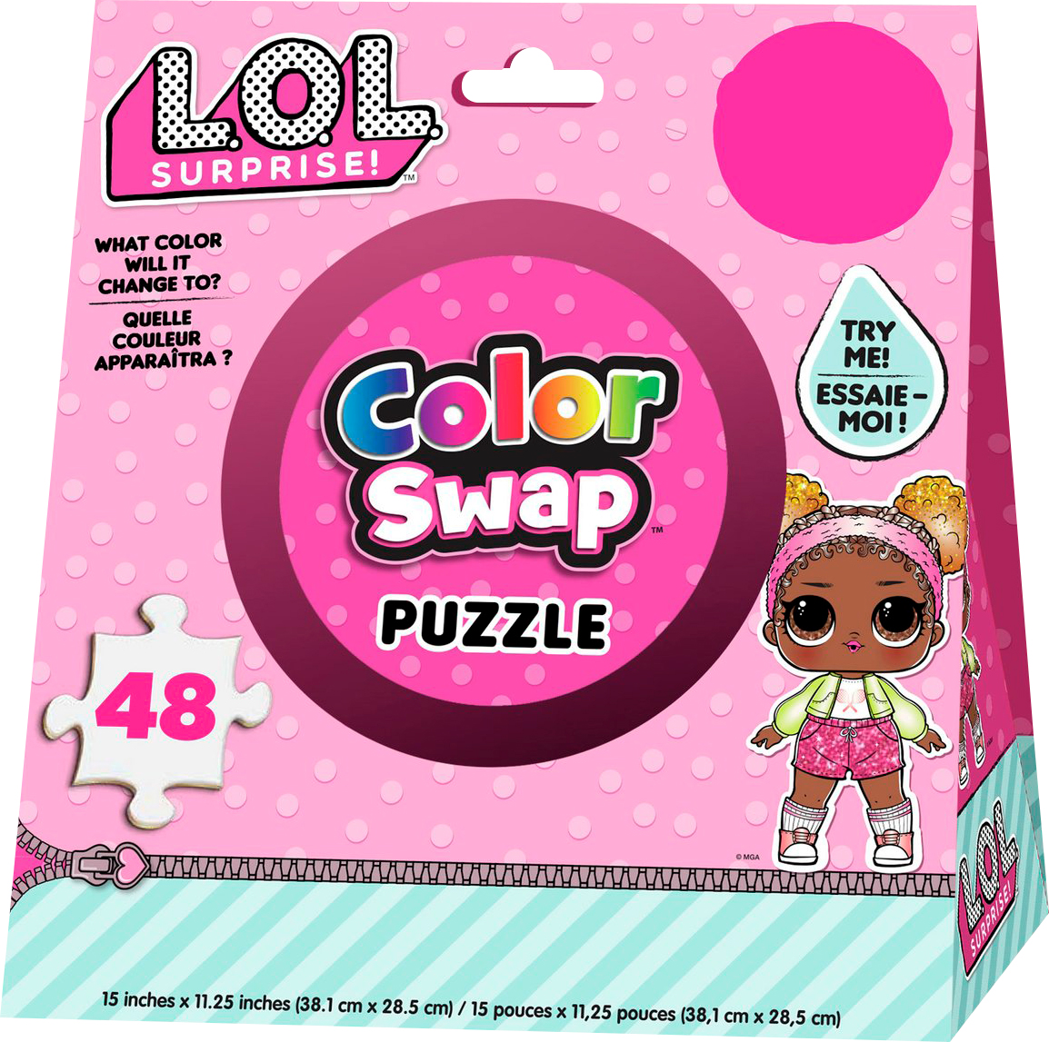 

Пазл цветной Spin Master L.O.L. Surprise 48 элементов (SM98470/6053795)
