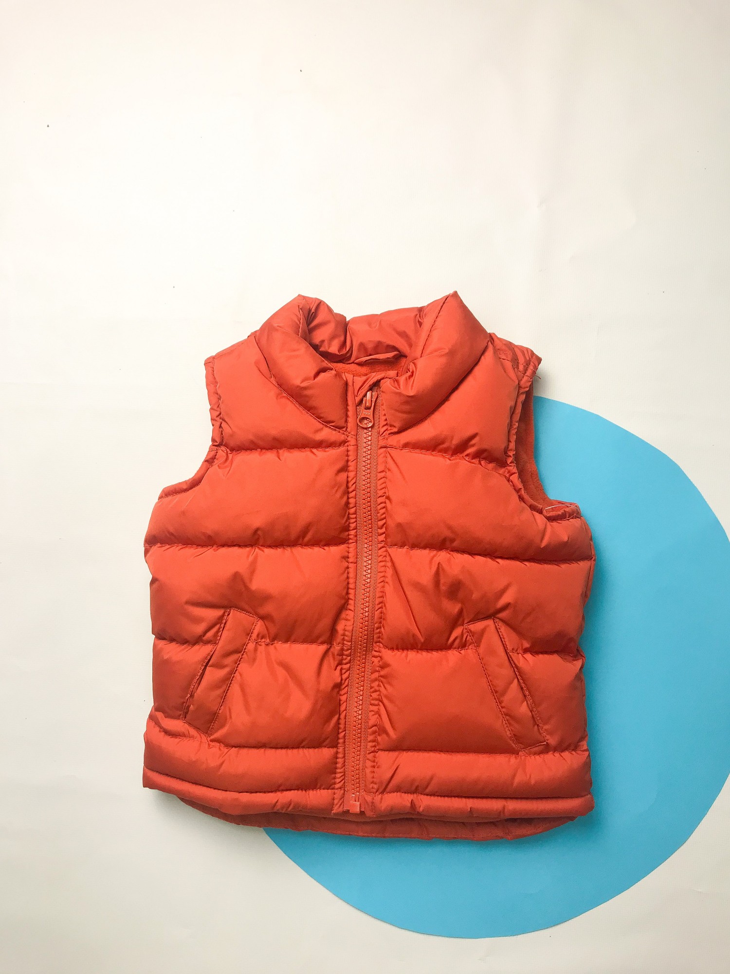 

Жилет Old Navy 86 см теракотовий
