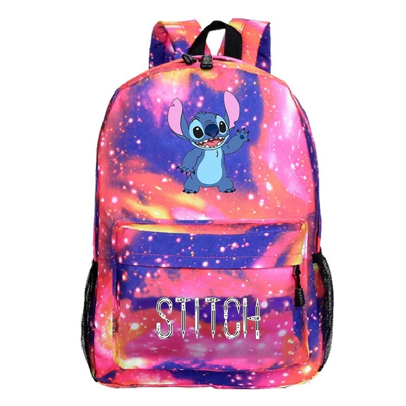 

Рюкзак для девочки со Стичем (Stitch) галактика розовый Rentegner (AV293)