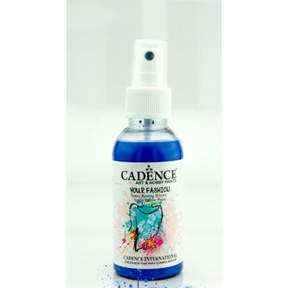 

Краска-спрей для ткани Cadence Your Fashion Spray Fabric Paint 100 мл Синий