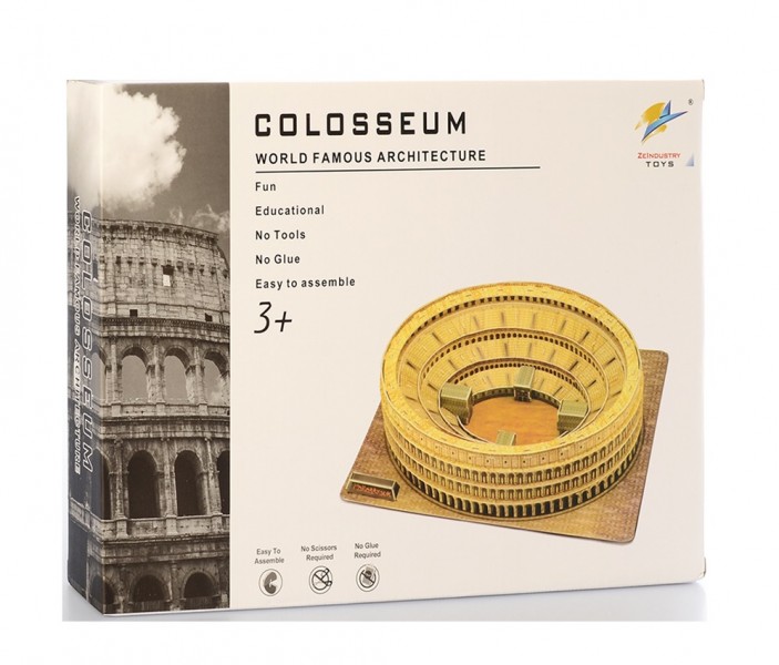 

Пазлы Bambi 3D 168-A6-7-9 Colosseum (BAM003869)