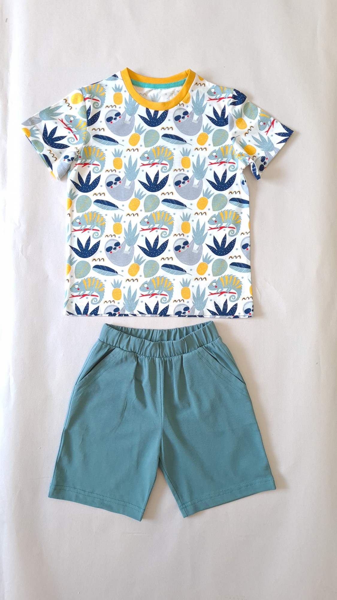 

Піжама дитяча для хлопчиків RI-TEX М-121.5 Лінивці 140/146