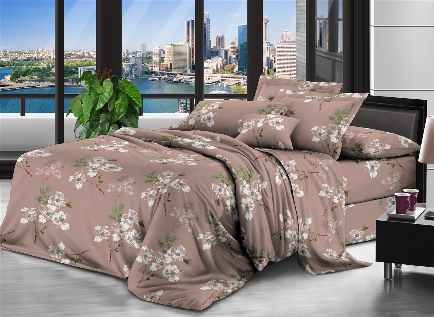 

Комплект постельного белья Modern Микросатин 15-0276 Marcela 160х220