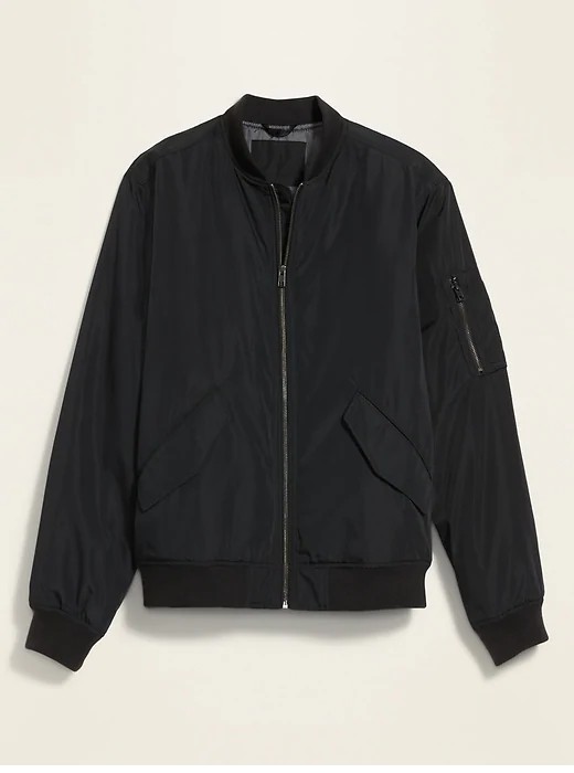 

Куртка чоловіча Old Navy Water-Resistant Bomber M Чорний