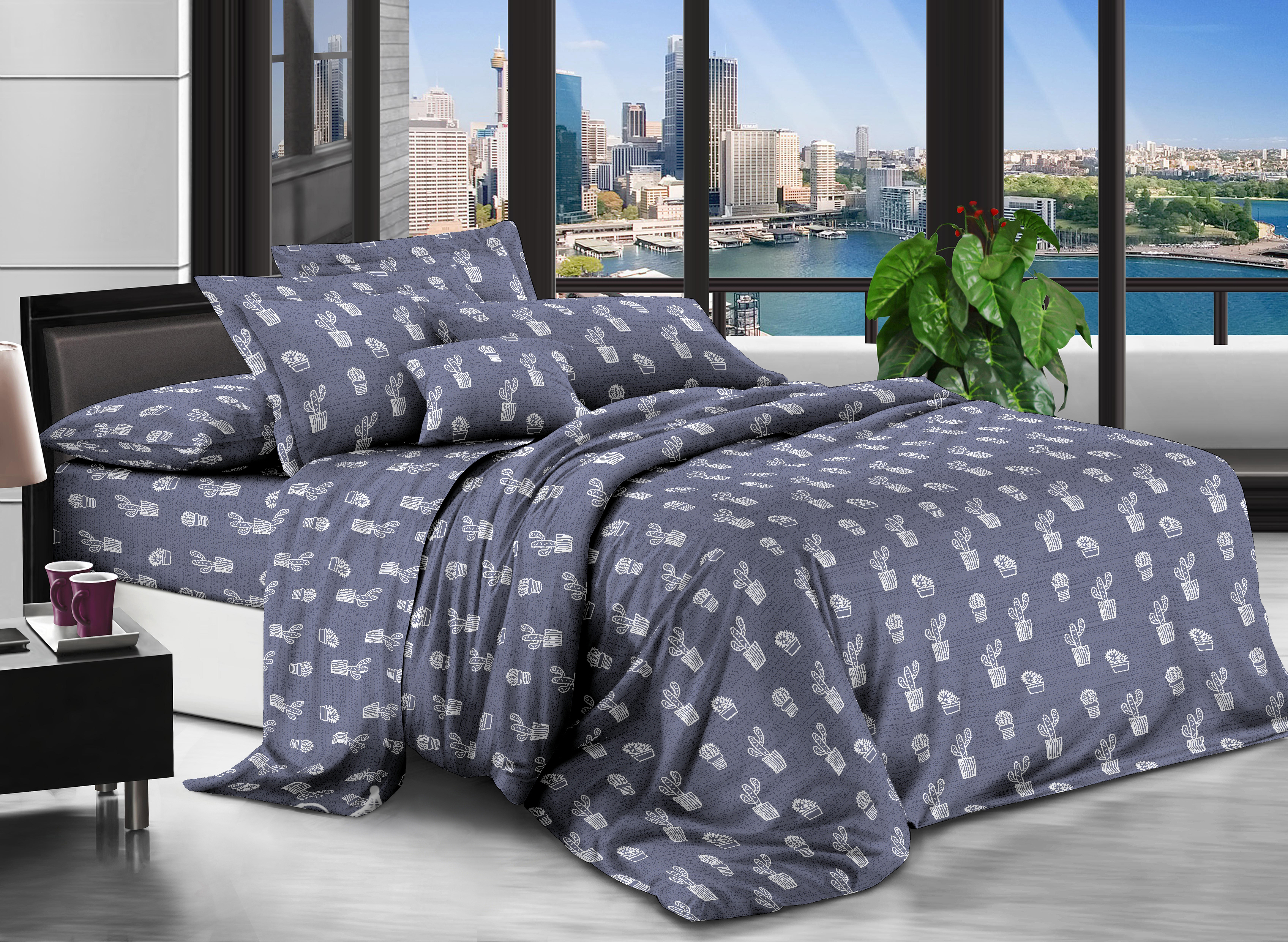 

Пододеяльник Modern Микросатин 15-0258 Thomas 200x220