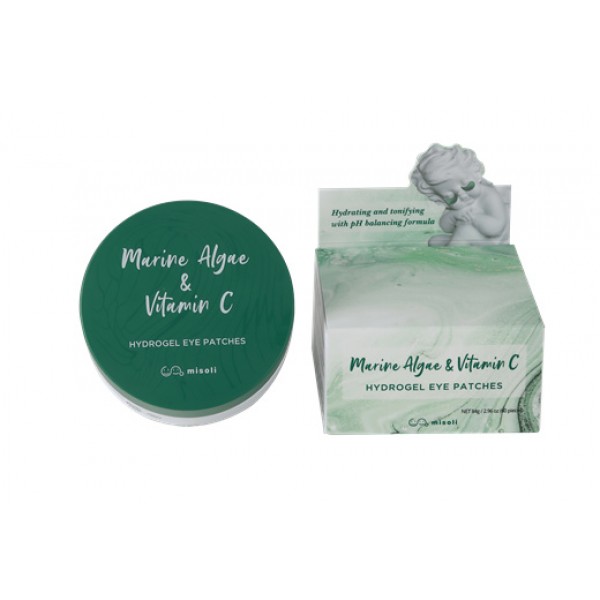 Гидрогелиевые патчи с морскими водорослями Misoli Marine Algae