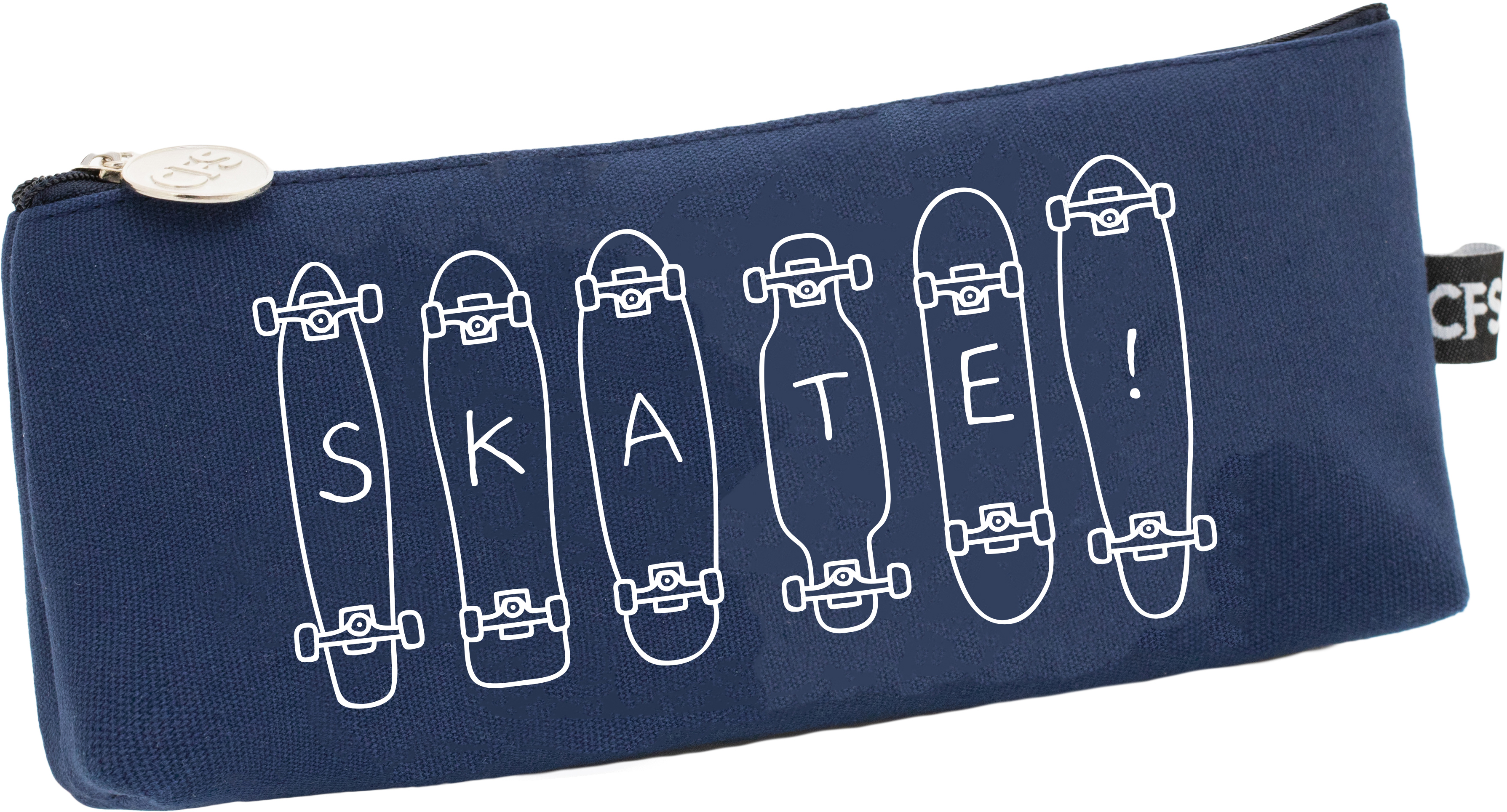 

Пенал-кошелек Cool For School 1 отделение Skate синий (CF86602-04)