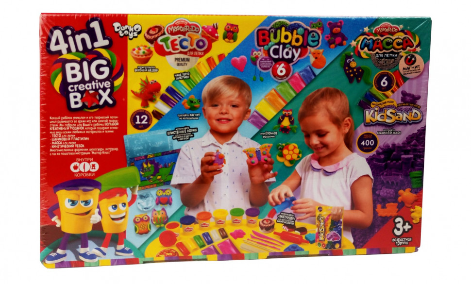 

Набор креативного творчества Danko Toys 4 в 1 BIG CREATIVE BOX 7858DT