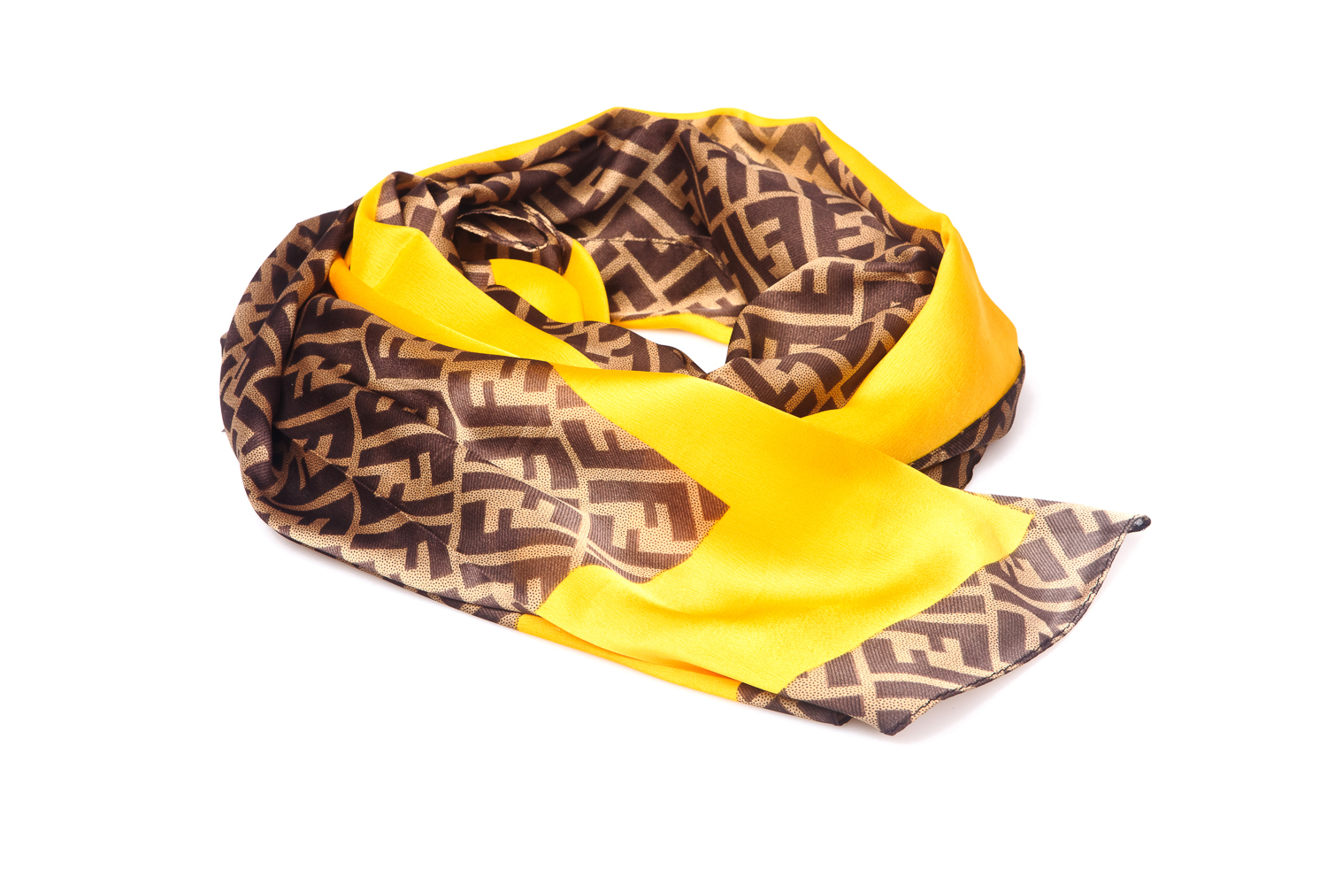 

Женский шарф Alberta SILK POL FF 026 STANDART Жёлтый