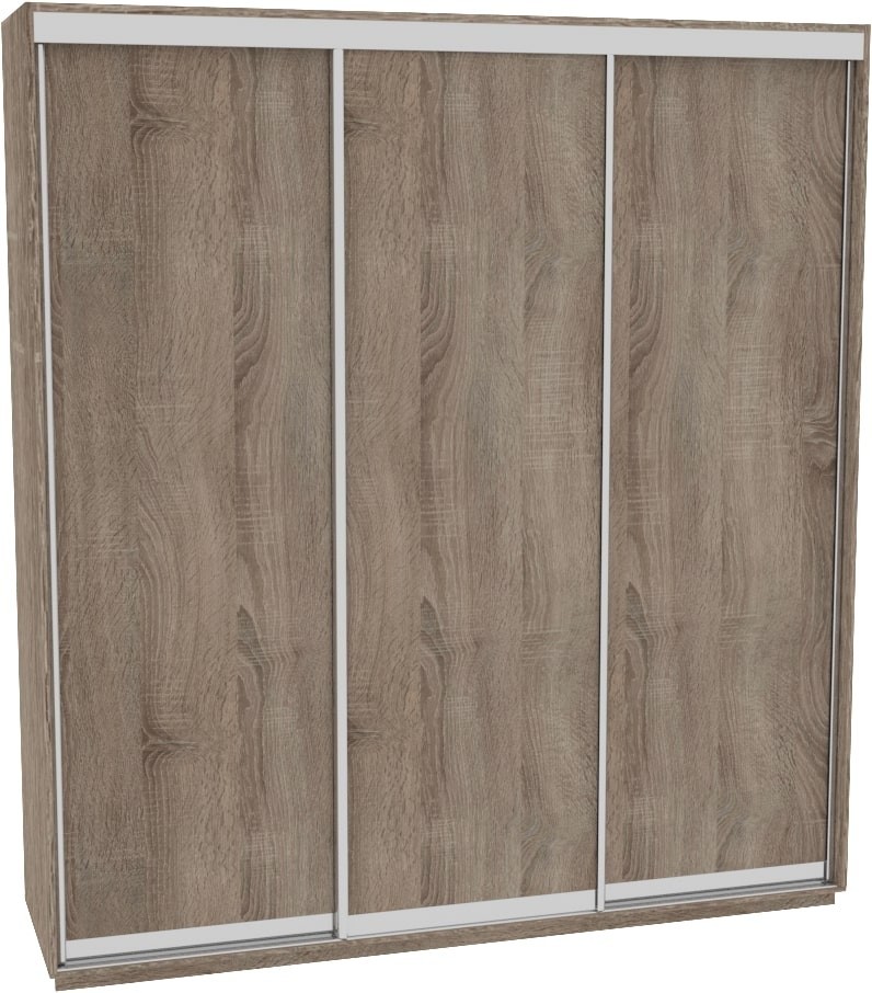 

Шкаф-купе ДОМ Н2216 Дуб сонома трюфель ДСП 210x60x240