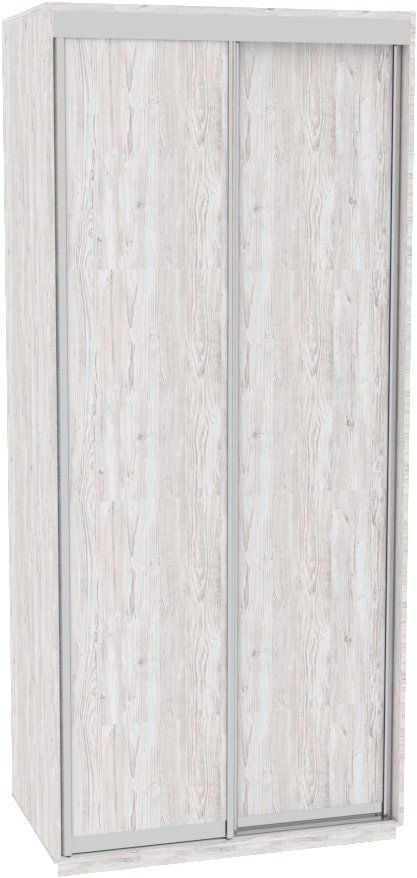 

Шкаф-купе ДОМ ВГ116 Аляска ДСП 110x60x240