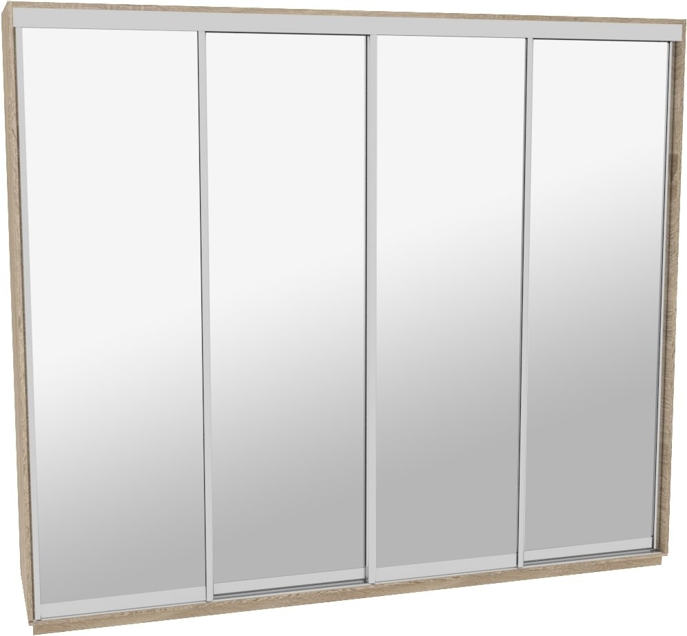 

Шкаф-купе ДОМ Н3286 Дуб сонома Зеркало 280x60x240