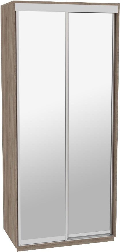 

Шкаф-купе ДОМ ЭКО106 Дуб сонома трюфель Зеркало 100x60x240