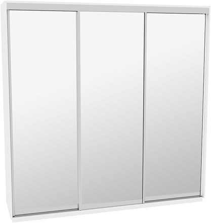 

Шкаф-купе ДОМ ВГ236 Белый Зеркало 230x60x240