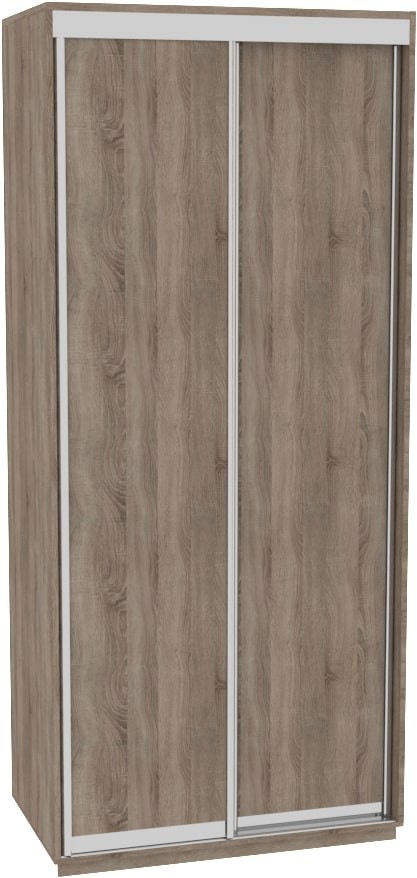

Шкаф-купе ДОМ ВГ106 Дуб сонома трюфель ДСП 100x60x240