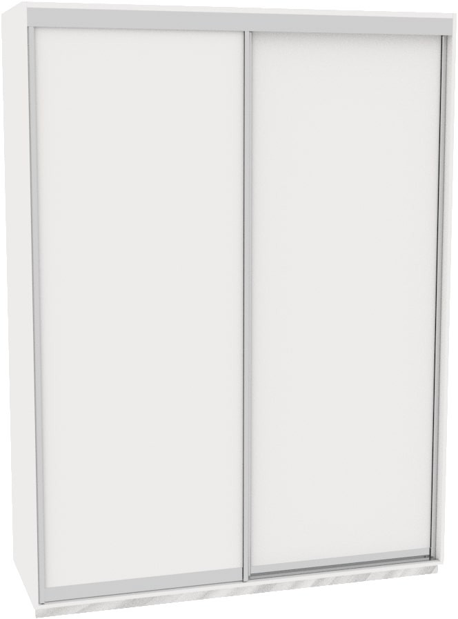 

Шкаф-купе ДОМ Н4186 Белый ДСП 180x60x240