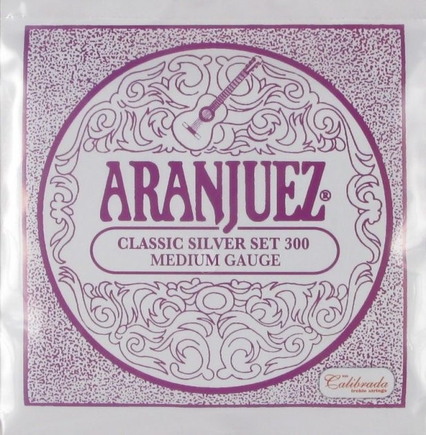 

Струны для классической гитары Aranjuez Classic Silver A300 Medium Tension