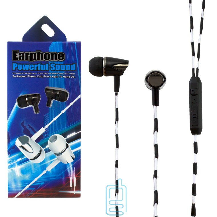 

Наушники с микрофоном Melody QZ33 черные