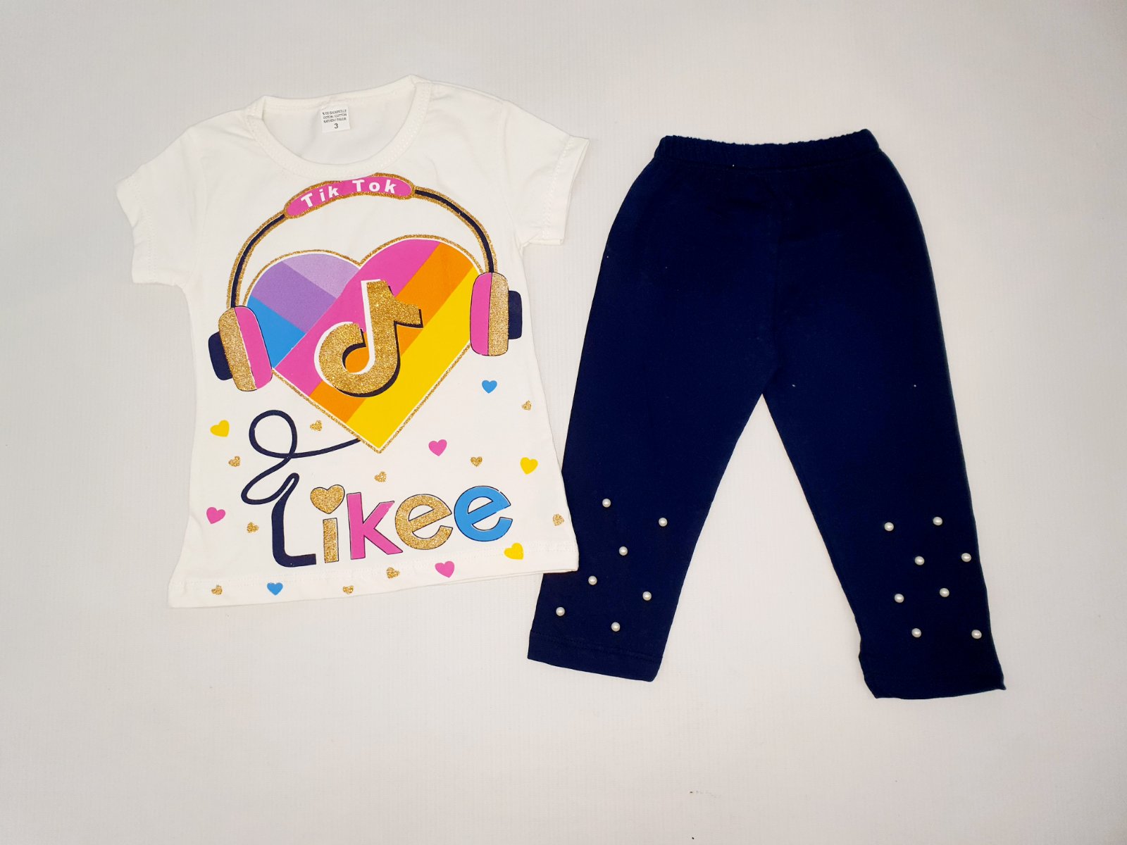 

Костюм (футболка+бриджи) Kids Klub 0312 98см(р) синий с молочным