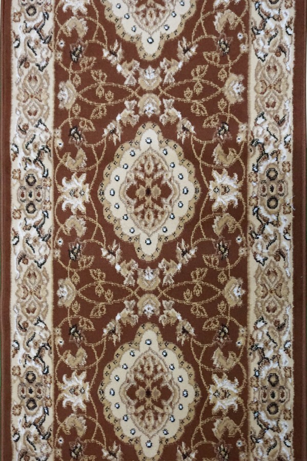 

Ковер SAG ALMIRA 2304 1.5x25 м. Дорожка Коричневый_coffee/natural