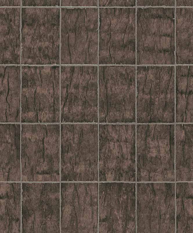 

Виниловые обои на флизилиновой основе Erismann Natural Silence 5282-33 темно-коричневый обои под дерево