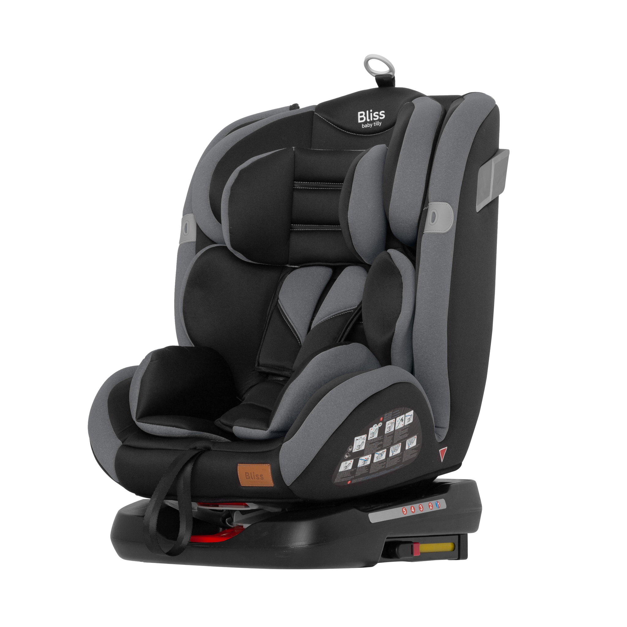 

Автокресло Tilly Bliss T-535 Dark Grey 0 + 1 + 2 + 3 ISOFIX с поворотом (T-535)