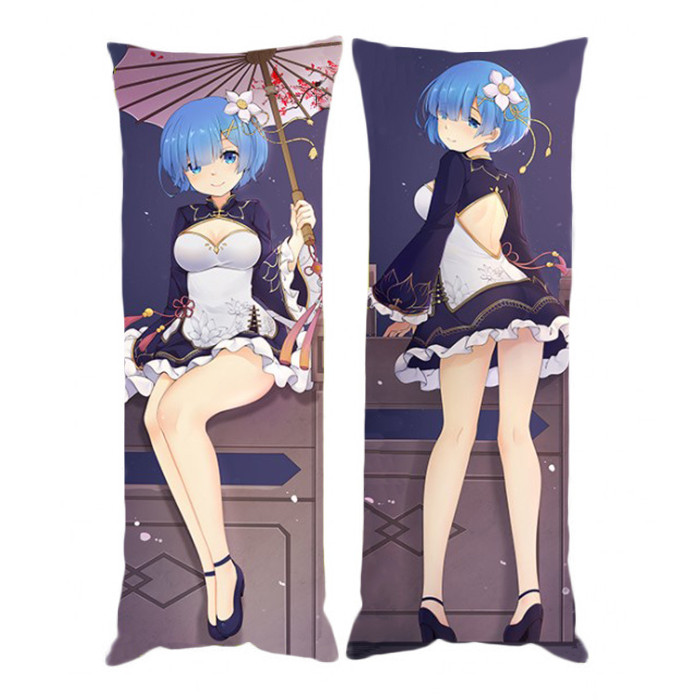 

Подушка Обнимашка Дакимакура Рем с зонтиком, Жизнь с нуля 150 х 50 - Re: Zero