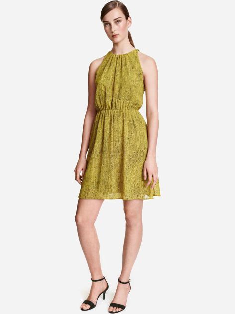 

Платье H&M 3hm05300004  Зеленое, Платье H&M 3hm05300004 38 Зеленое