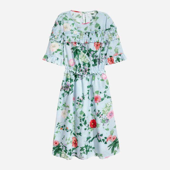 

Платье H&M 3hm05300086 44 Голубое
