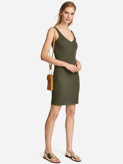 

Платье H&M 3hm05300176  Хаки, Платье H&M 3hm05300176 L Хаки