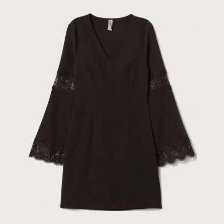 

Платье H&M 68179386  Черное, Платье H&M 68179386 36 Черное