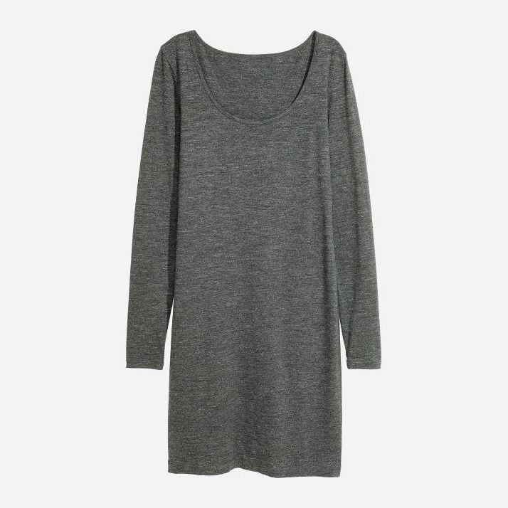

Платье H& 5025226RP2  Темно-серое, Платье H&M 5025226RP2 M Темно-серое